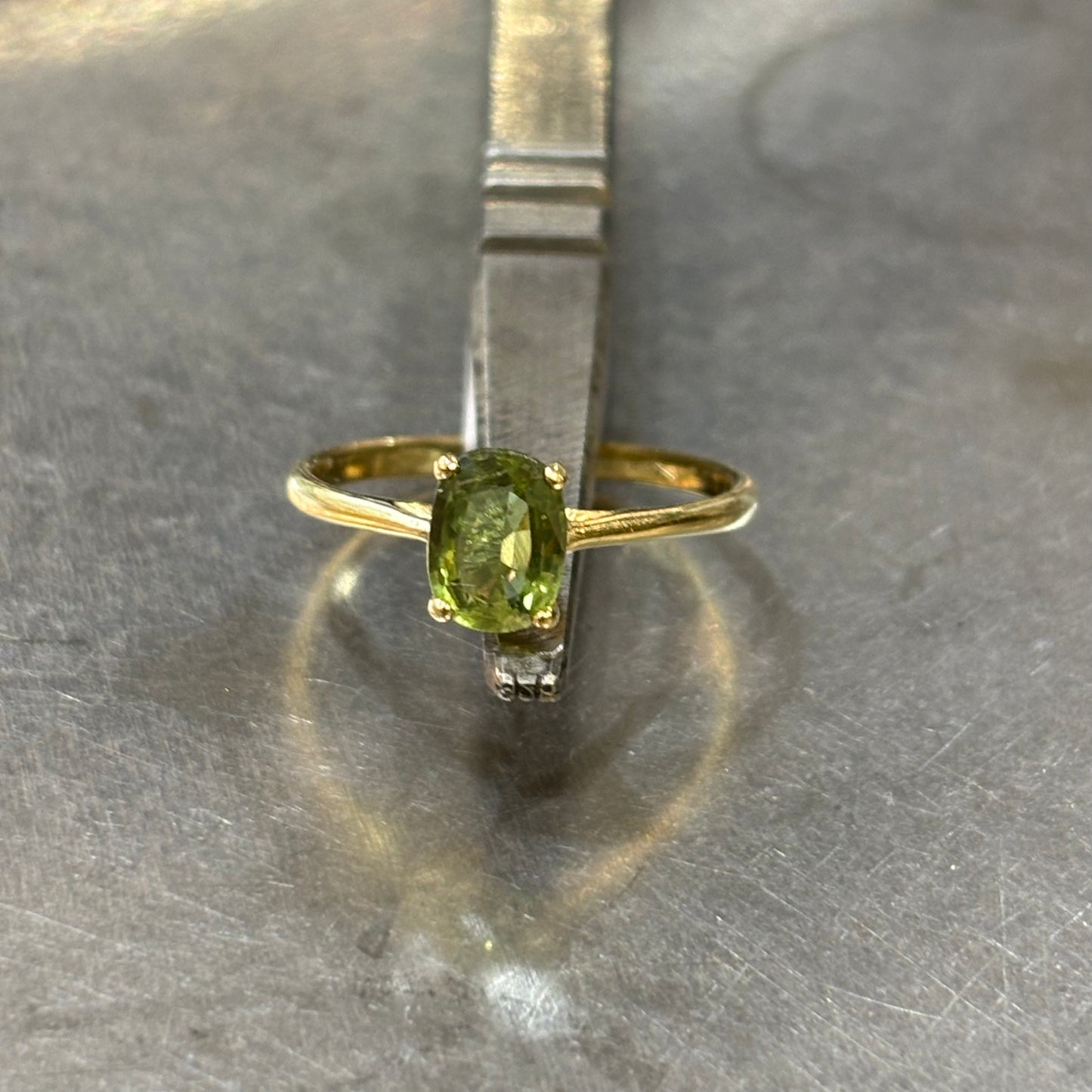 Bague Lapuna - Or Jaune 750 & Saphir Vert