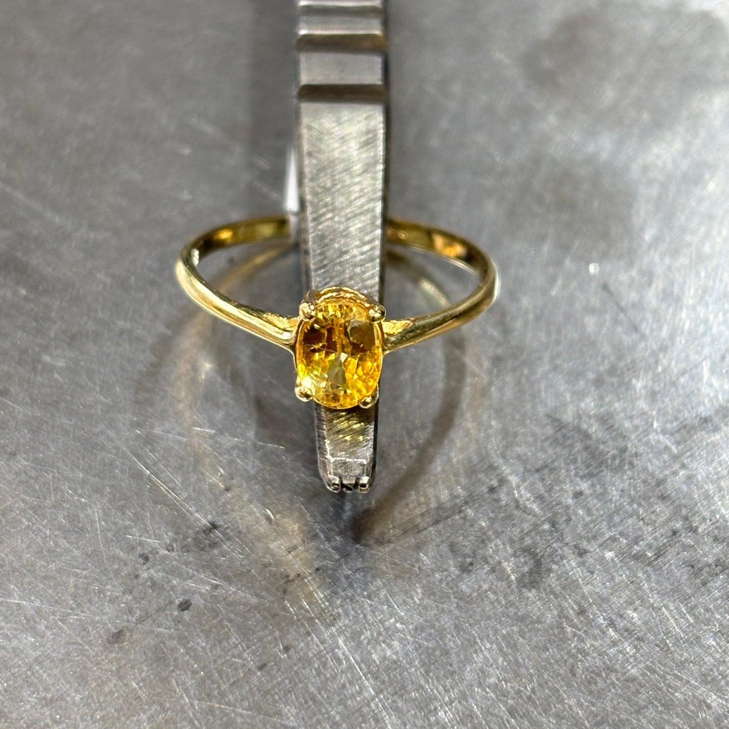 Bague Lapuna - Or Jaune 750 & Saphir Jaune