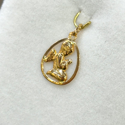 Pendentif Ange - Or Jaune 750