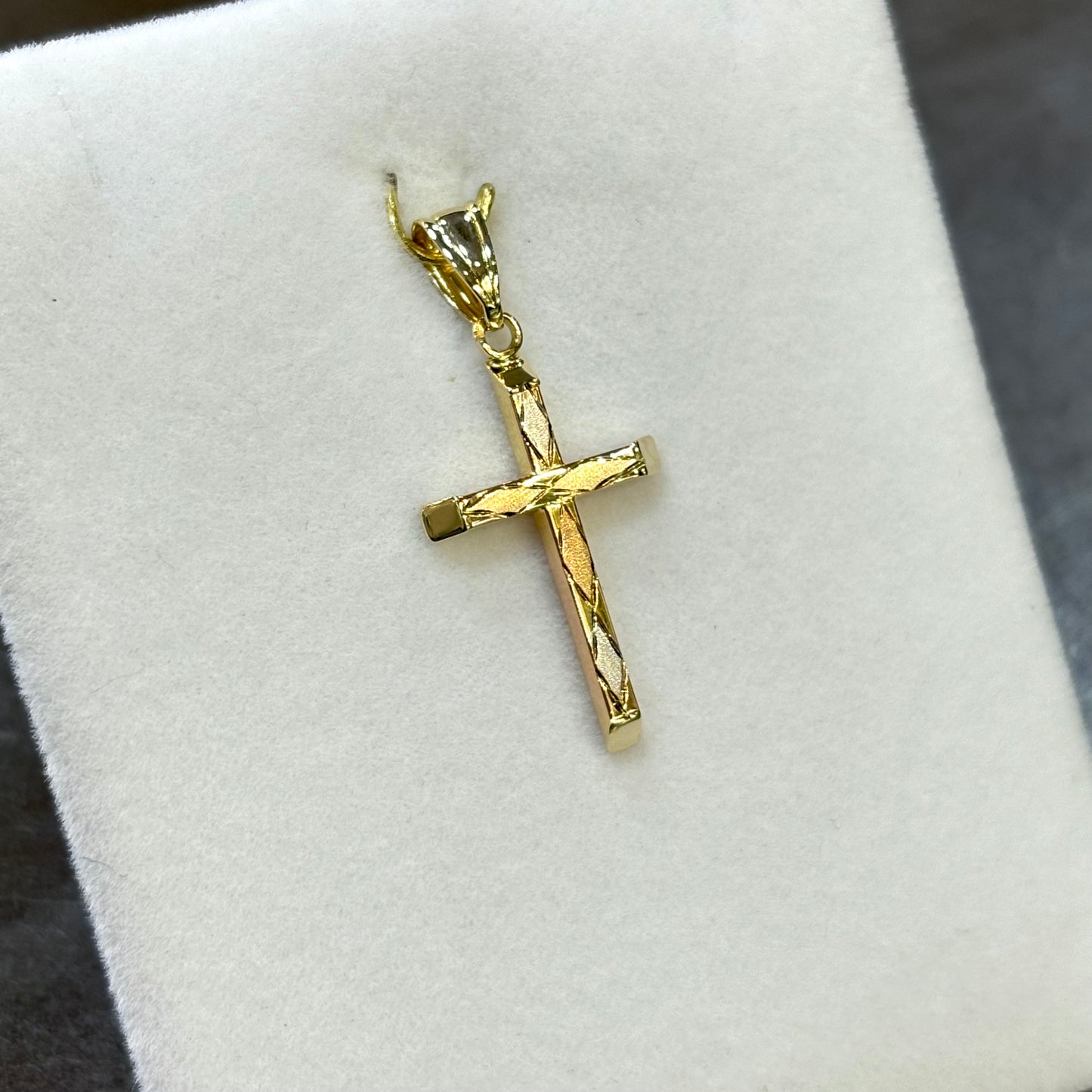 Pendentif Croix - Or Jaune 585