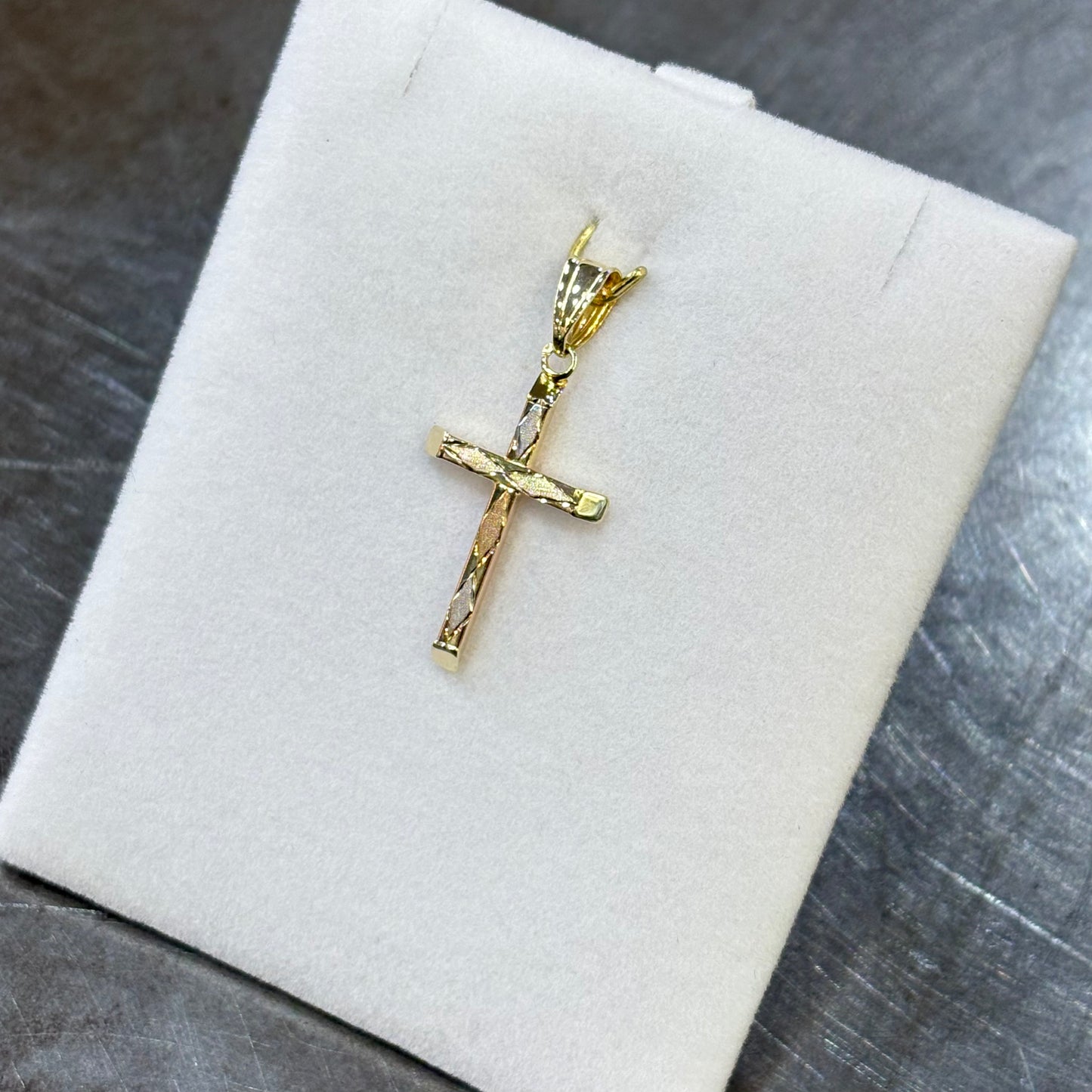 Pendentif Croix - Or Jaune 585