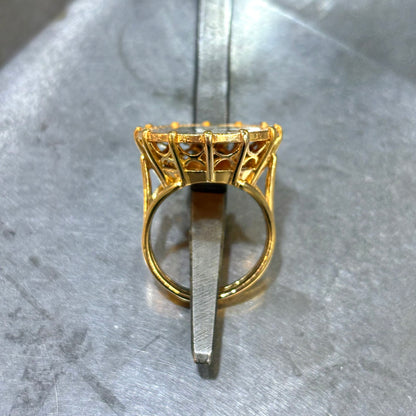 Bague Pièce - Or Jaune 750 & Pièce Or 20 Francs Marianne Coq