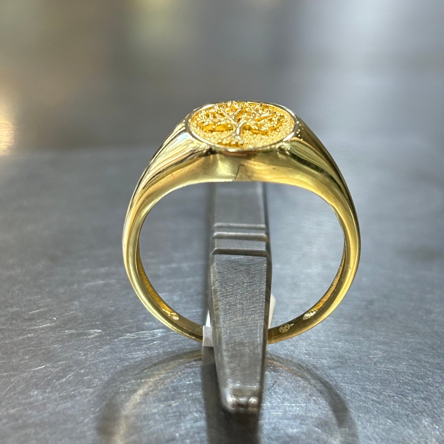 Bague Arbre De Vie - Or Jaune 750