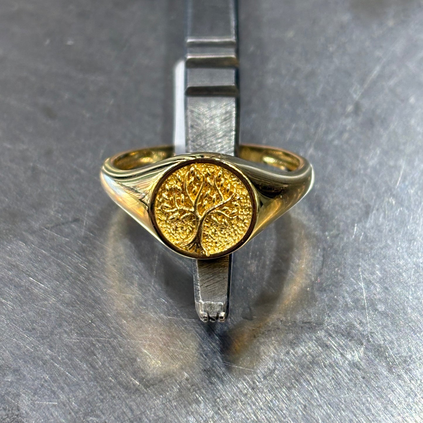 Bague Arbre De Vie - Or Jaune 750