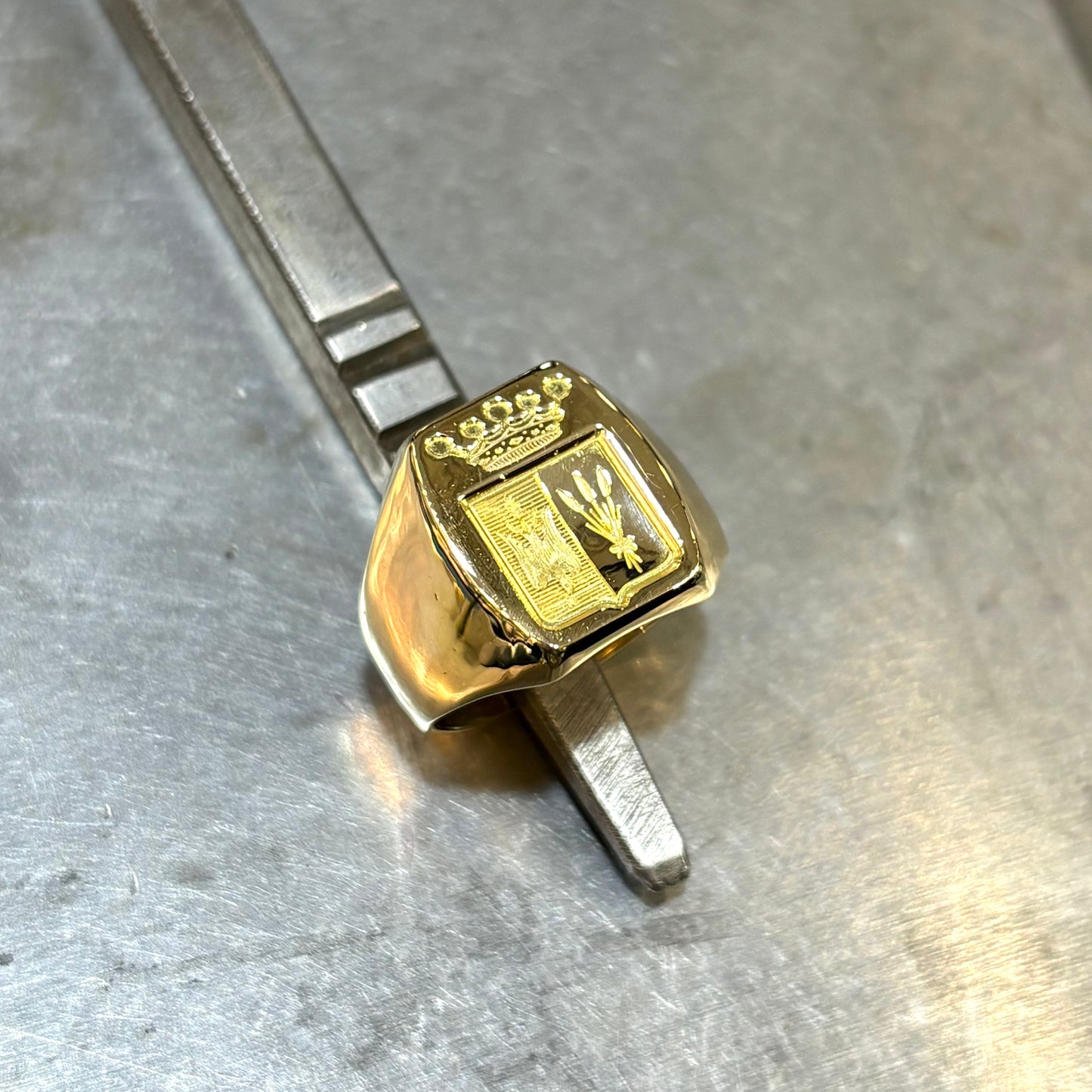 Bague Chevalière - Or Jaune 750