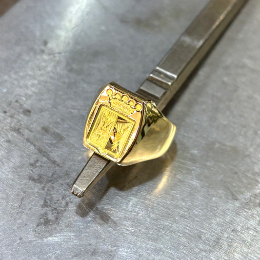 Bague Chevalière - Or Jaune 750