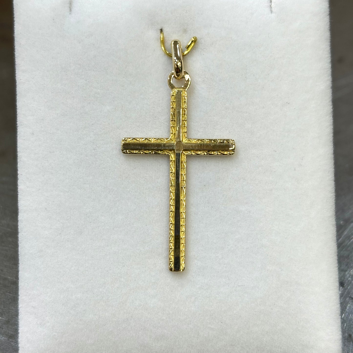 Pendentif Croix - Or Jaune 750