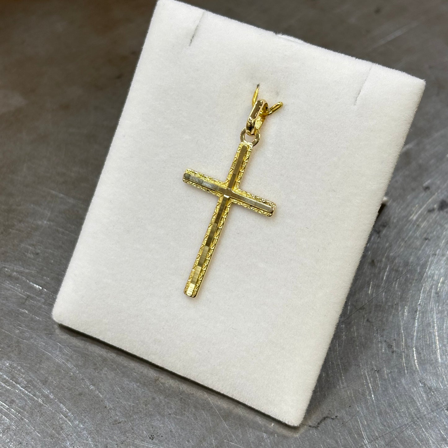 Pendentif Croix - Or Jaune 750