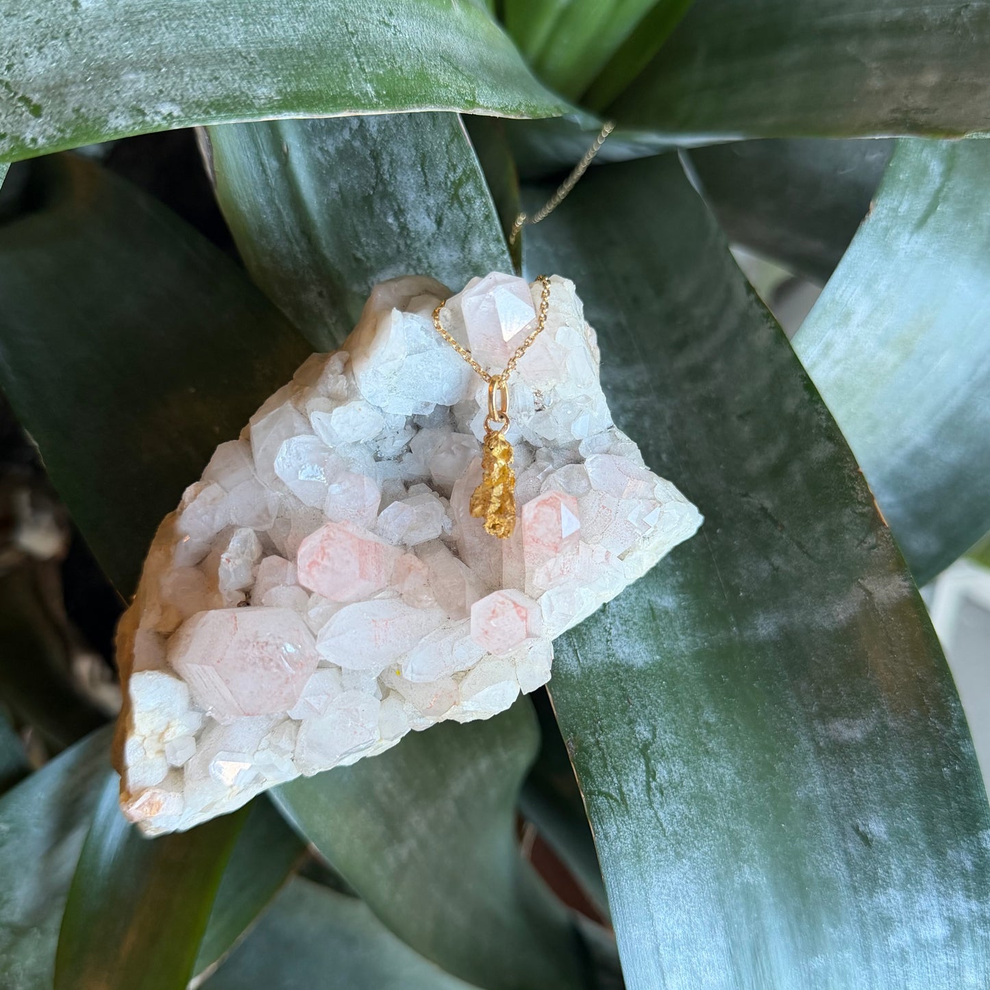 Pendentif Pépite Naturelle - Or Jaune 900