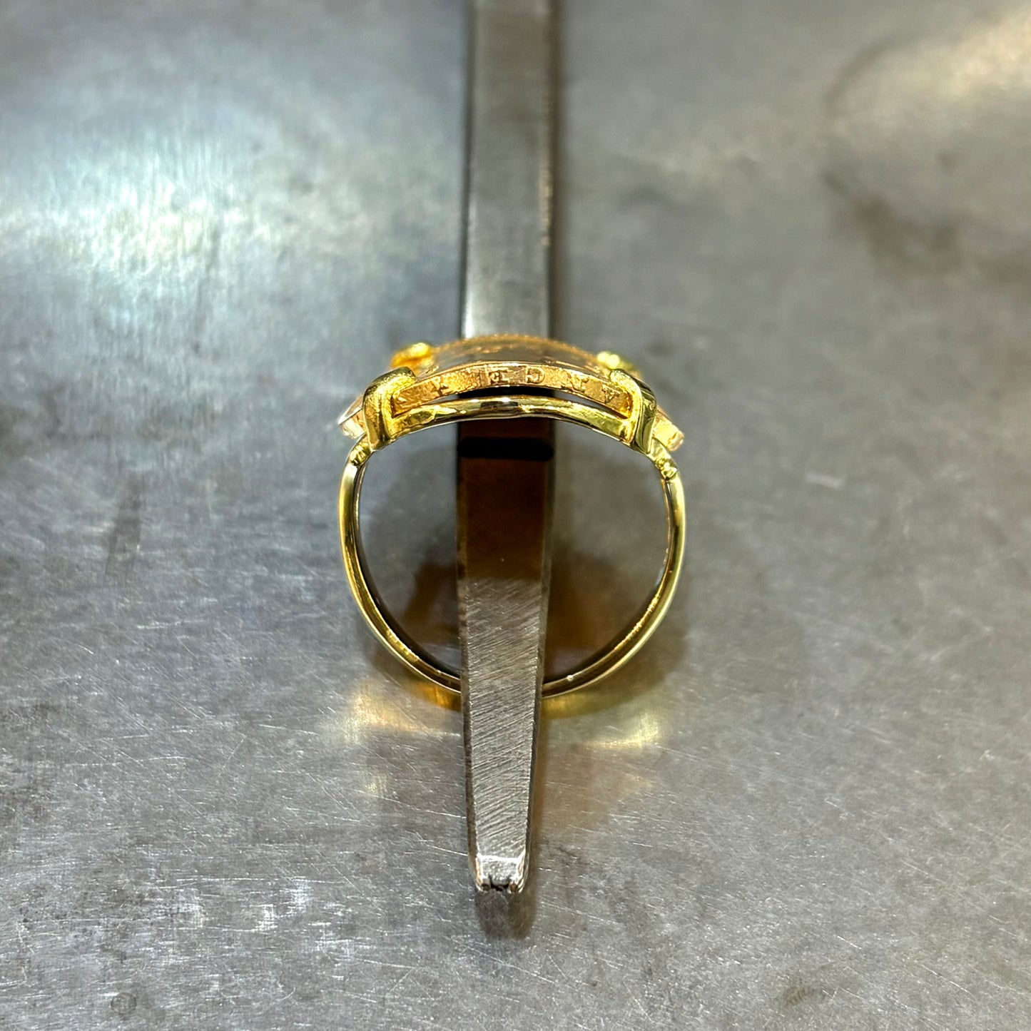 Bague Pièce - Or Jaune 750 & Pièce Or 20 Francs Napoléon