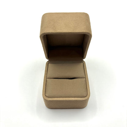 Écrin Bague Premium Beige