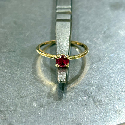 Bague Natori - Or Jaune 750 & Rubis