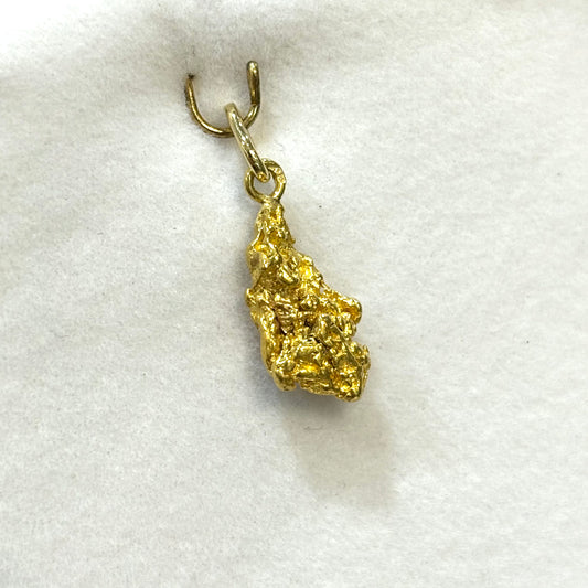 Pendentif Pépite - Or Jaune 999/1000