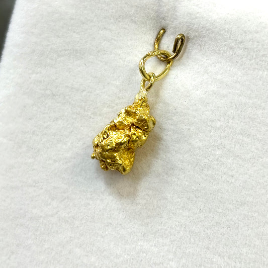 Pendentif Pépite - Or Jaune 999/1000