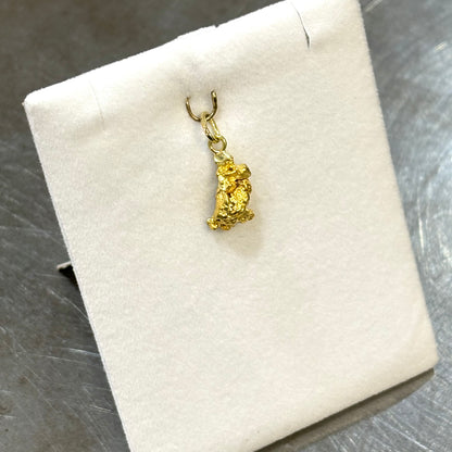 Pendentif Pépite - Or Jaune 999/1000