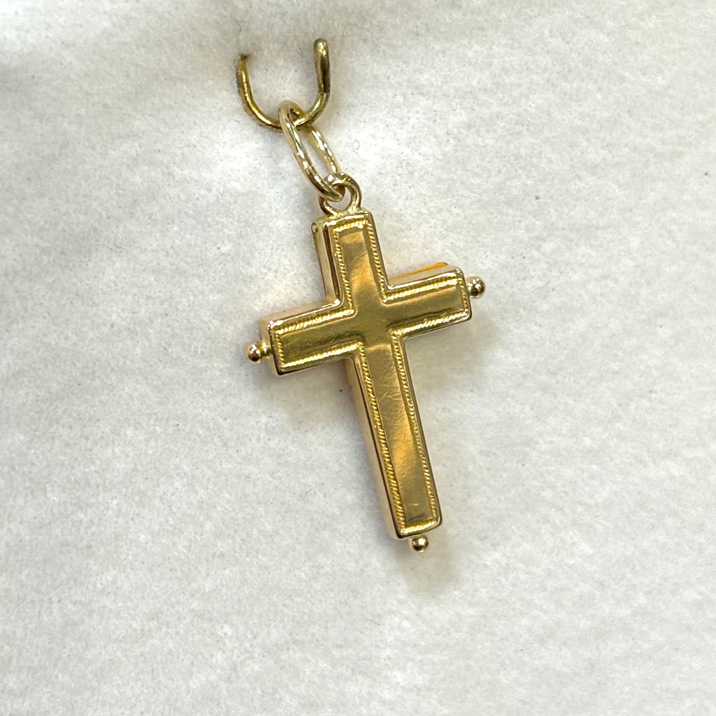 Pendentif Croix - Or Jaune 750