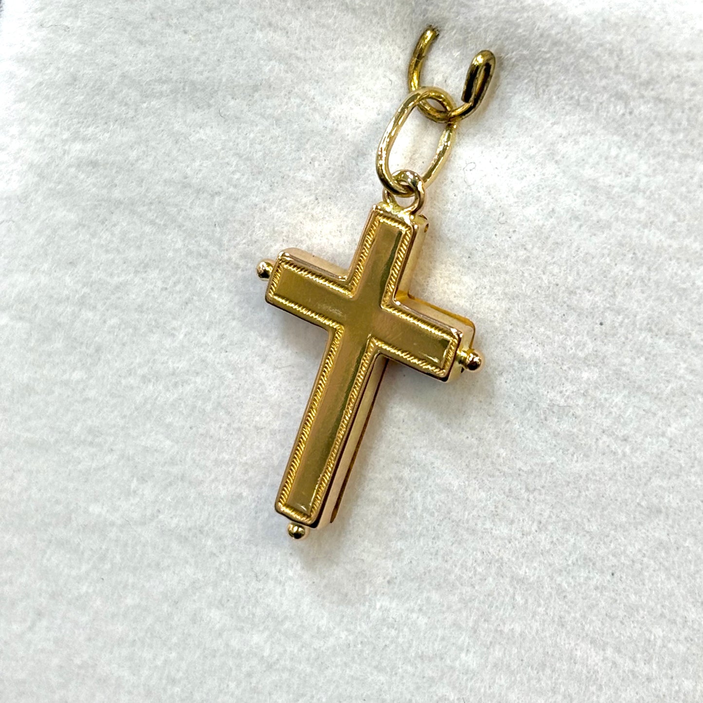 Pendentif Croix - Or Jaune 750