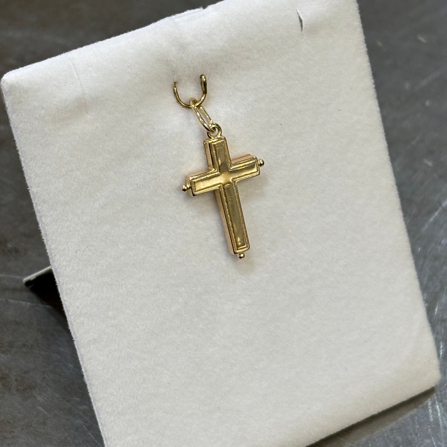 Pendentif Croix - Or Jaune 750