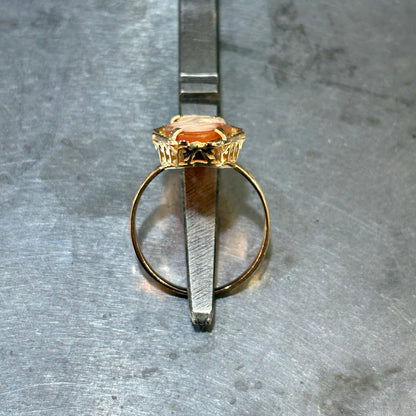 Bague Vintage - Or Jaune 750 & Camée