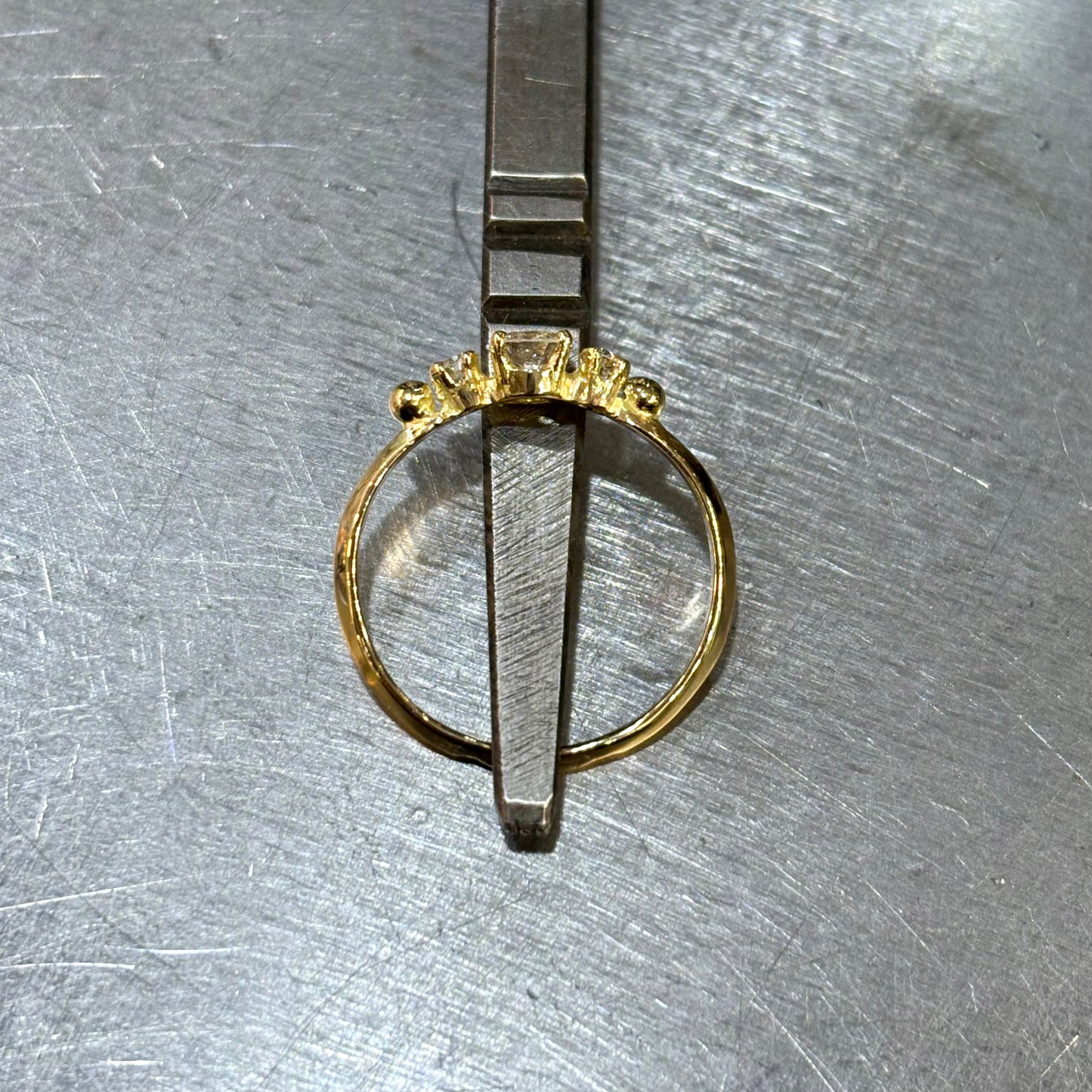 Bague Ponyo - Or Jaune 750 & Diamants