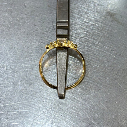 Bague Ponyo - Or Jaune 750 & Diamants