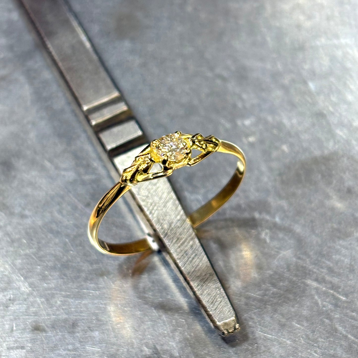 Bague Luna - Or Jaune 750 & Diamant