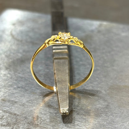 Bague Luna - Or Jaune 750 & Diamant