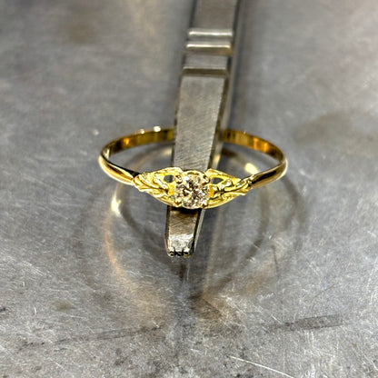 Bague Luna - Or Jaune 750 & Diamant