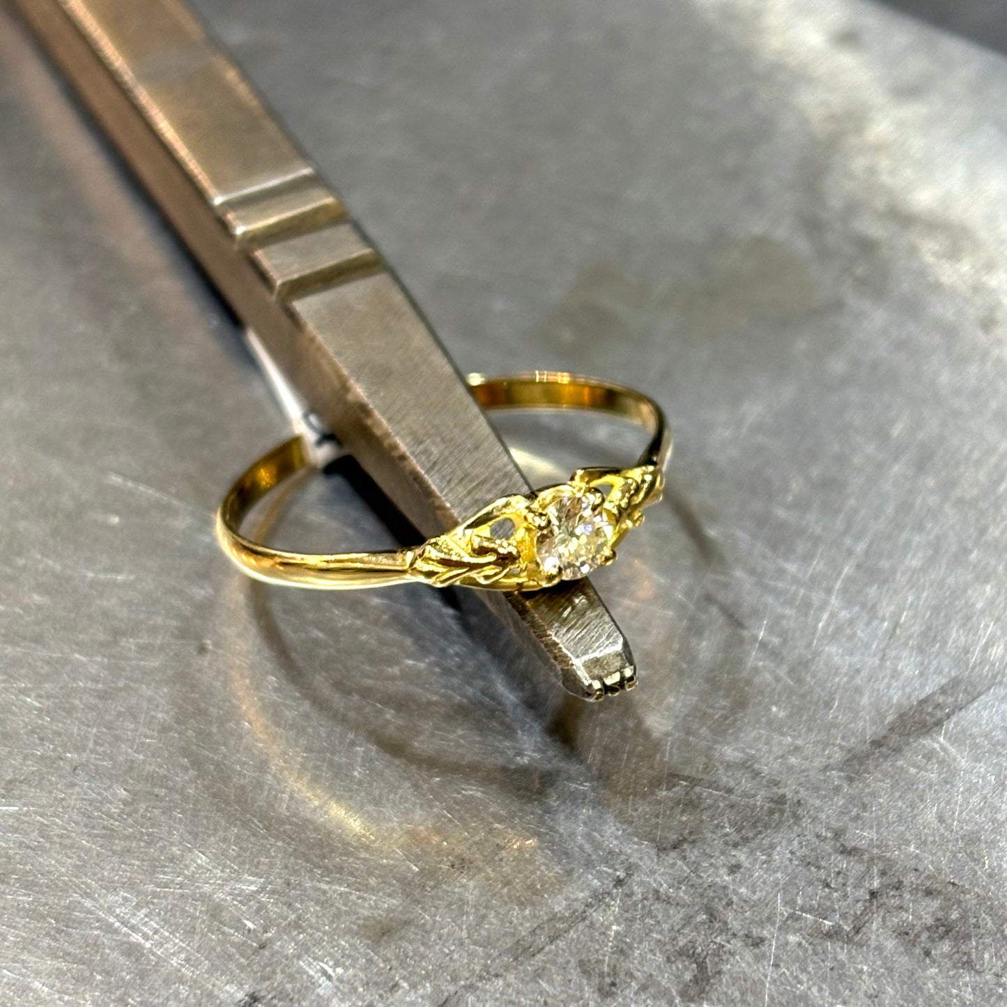 Bague Luna - Or Jaune 750 & Diamant