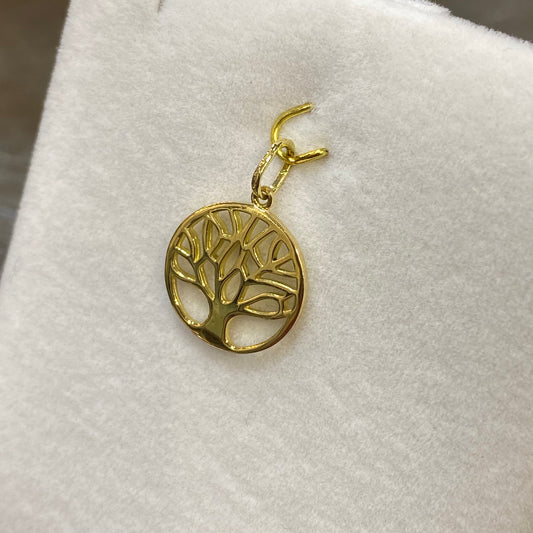 Pendentif Arbre de Vie - Or Jaune 750 Neuf