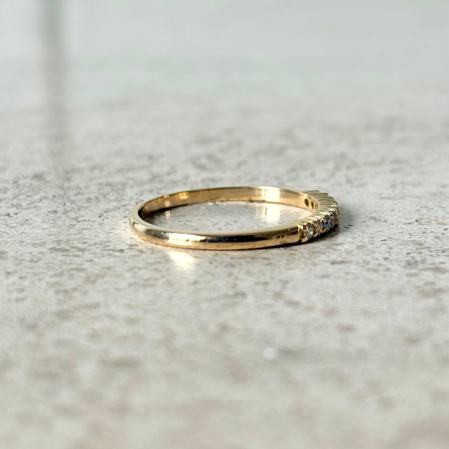 Bague Alliance - Or Jaune 750 & Diamants