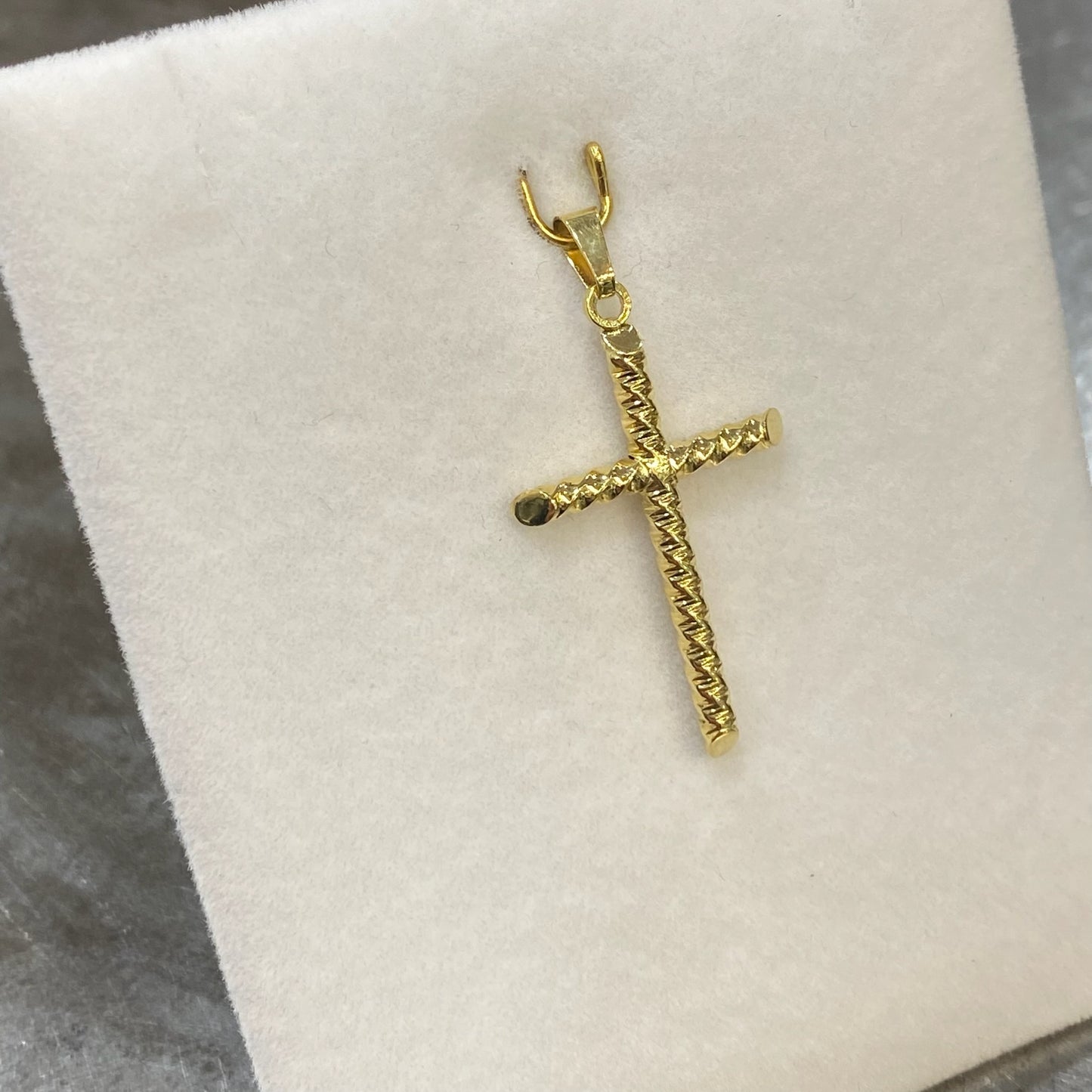 Pendentif Croix - Or Jaune 750