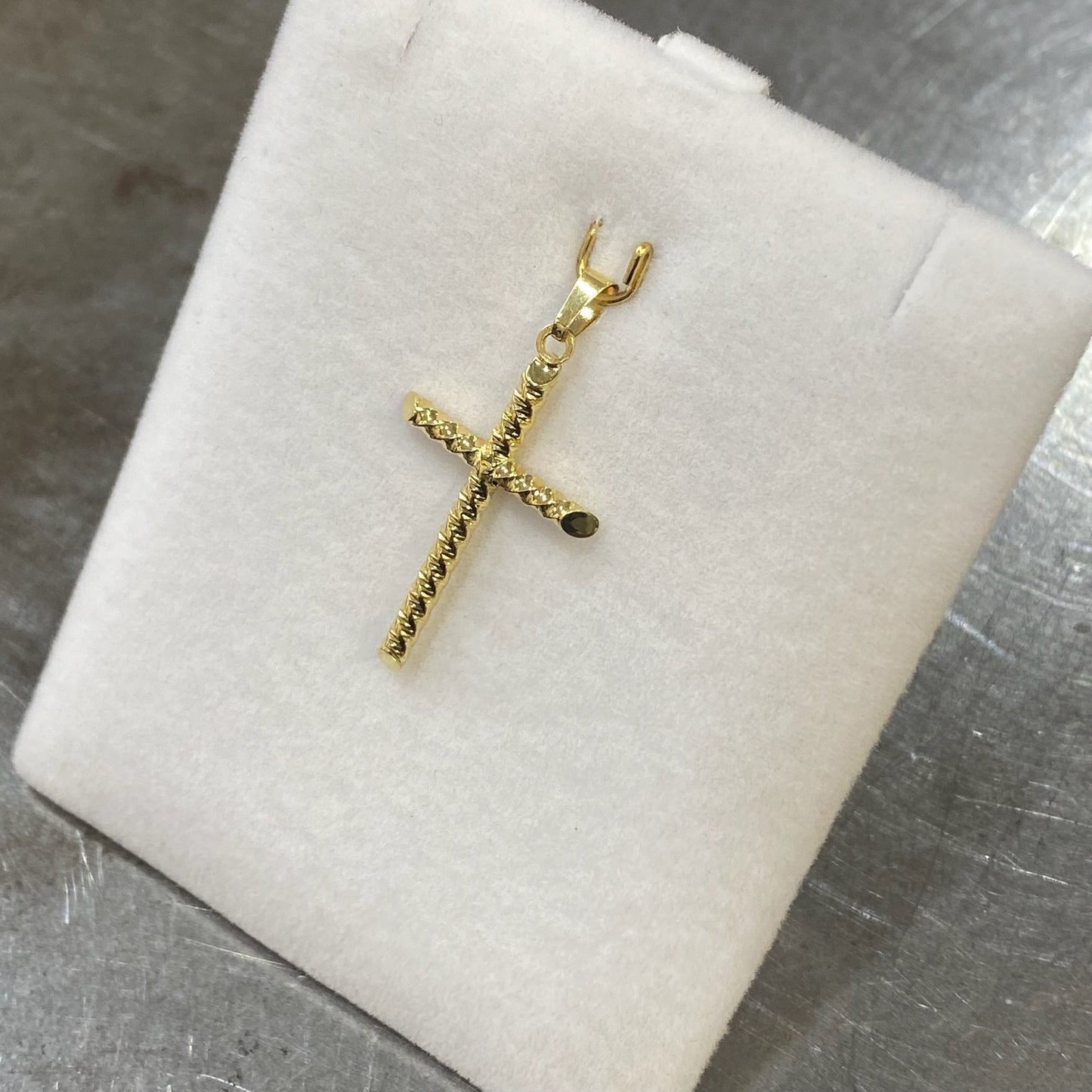 Pendentif Croix - Or Jaune 750