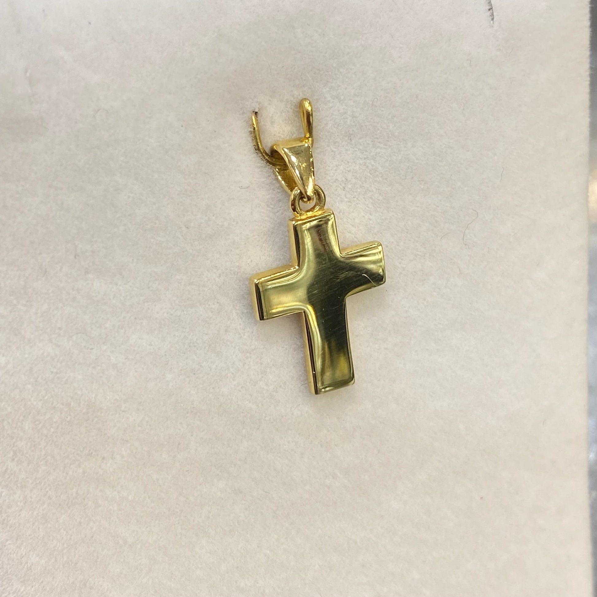 Pendentif Croix - Or Jaune 750 Neuf