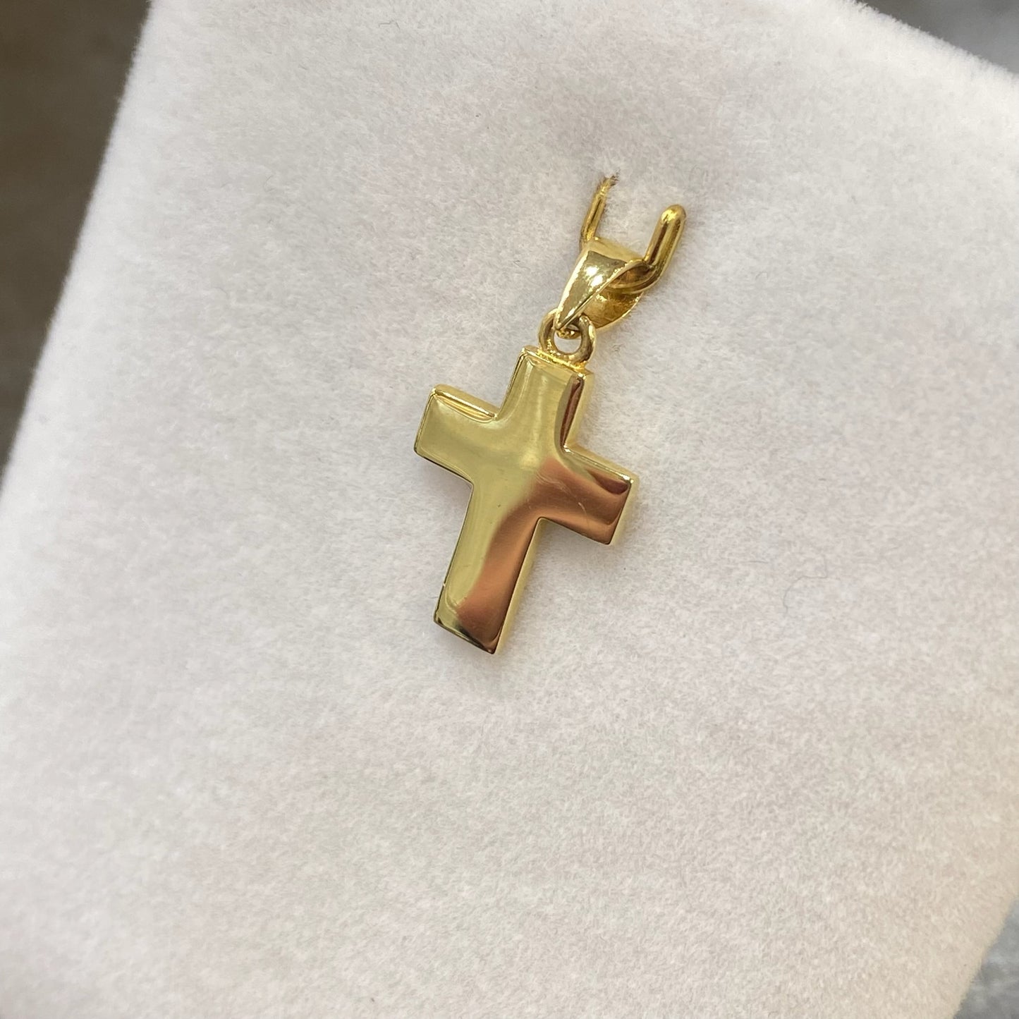 Pendentif Croix - Or Jaune 750