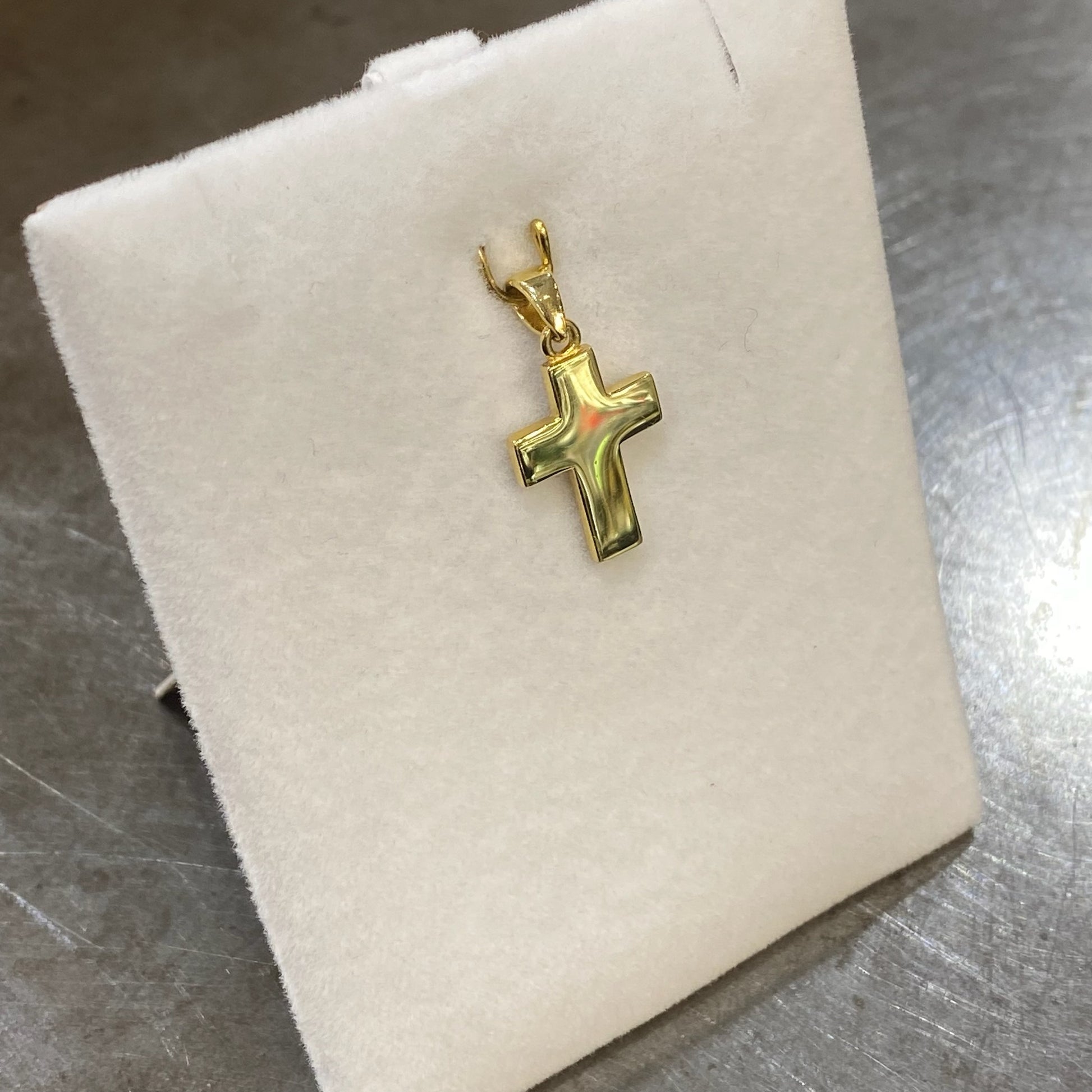 Pendentif Croix - Or Jaune 750 Neuf