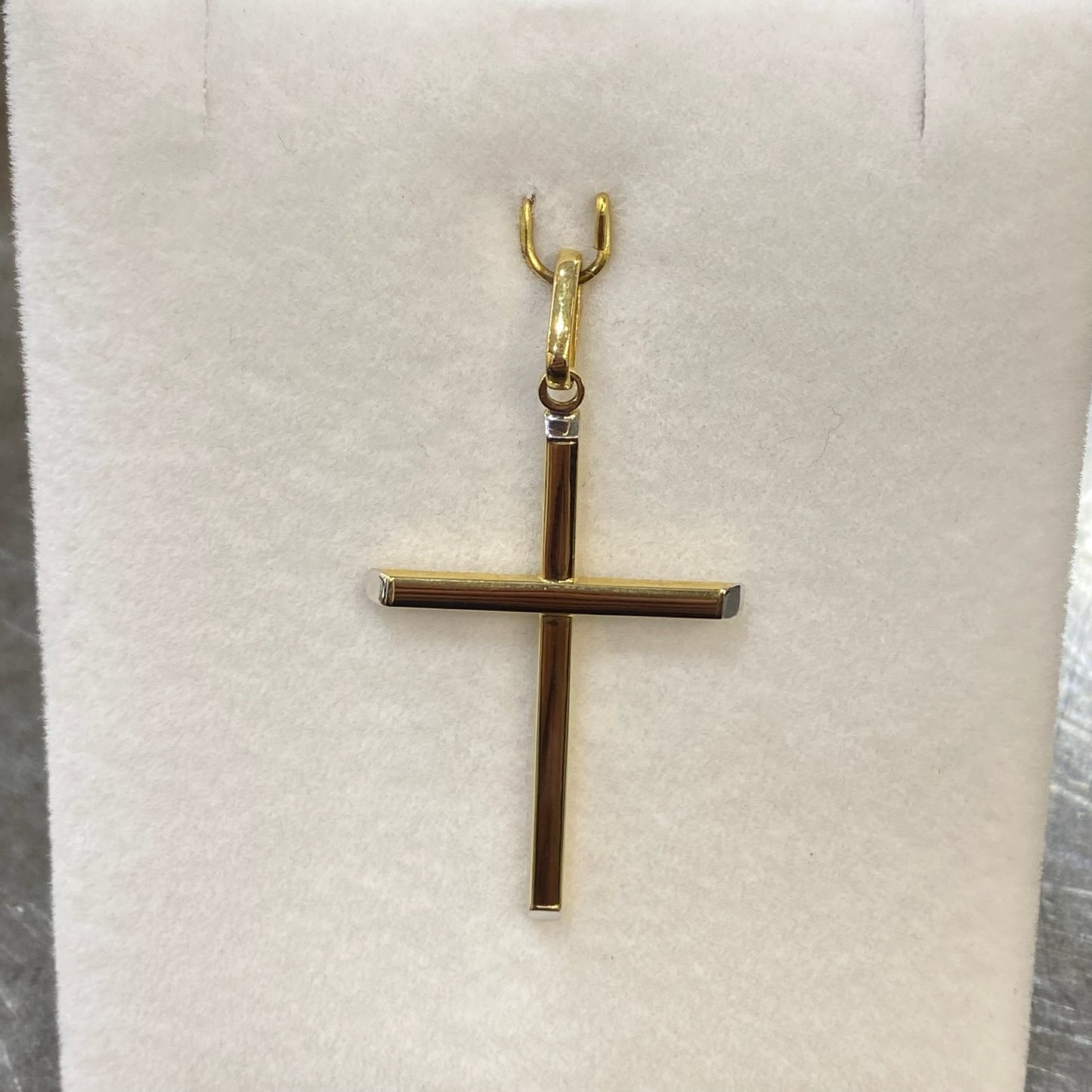 Pendentif Croix - Or Jaune 750