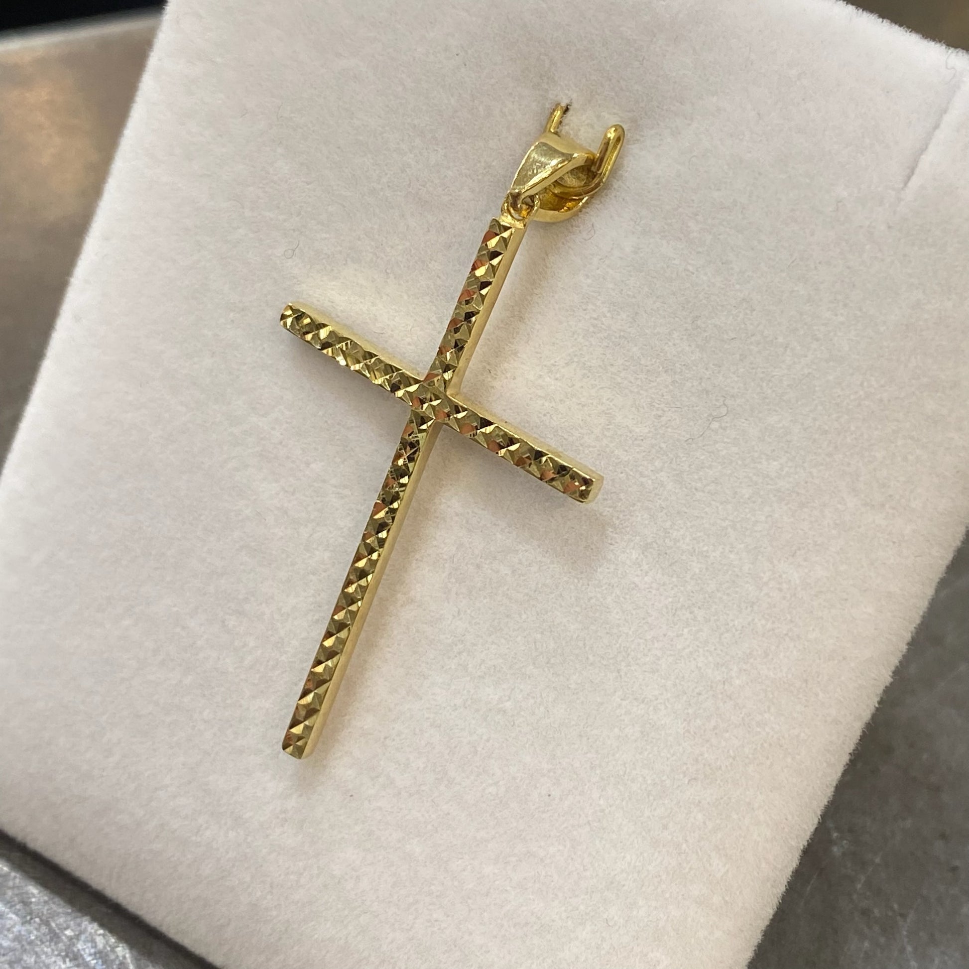 Pendentif Croix - Or Jaune 750 Neuf