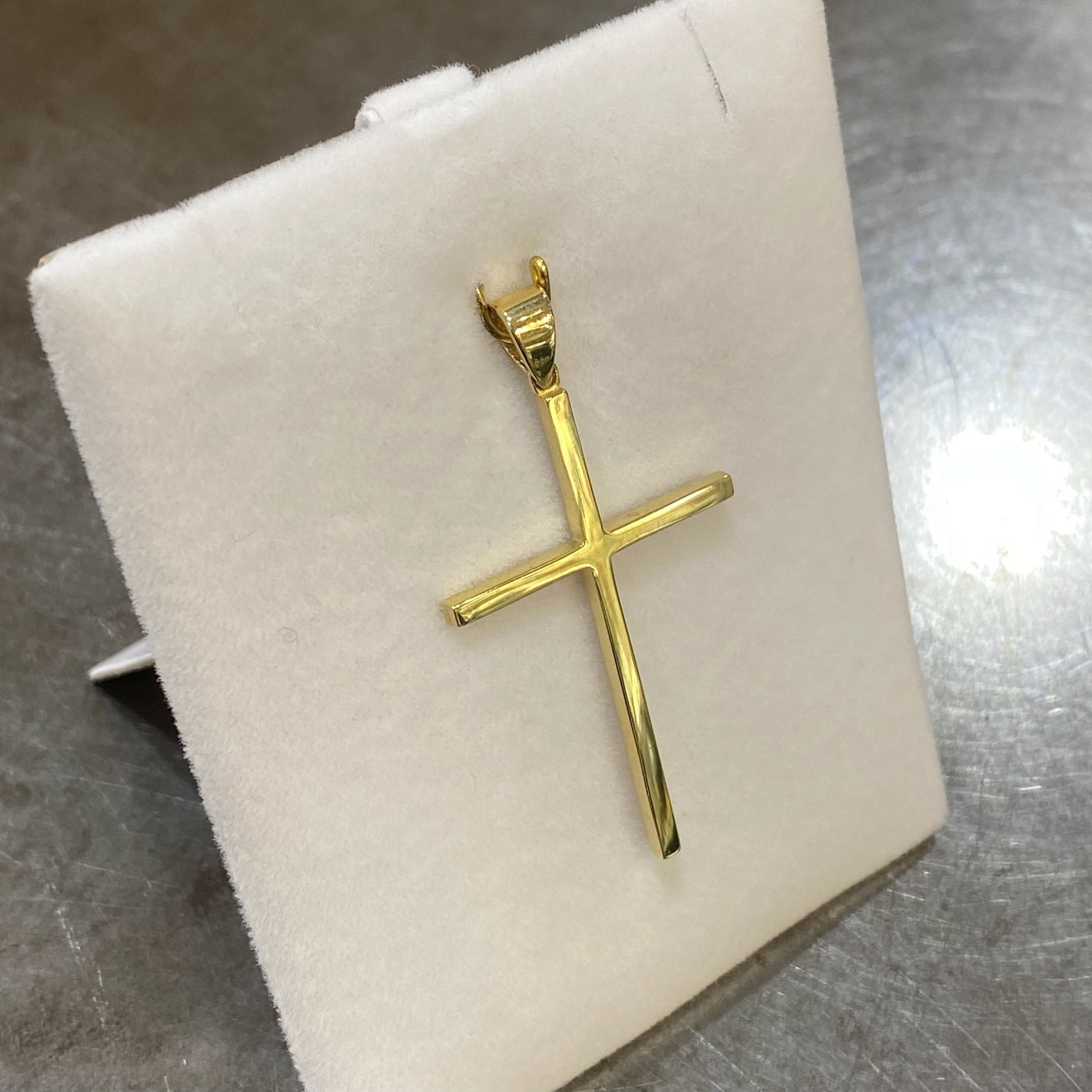 Pendentif Croix - Or Jaune 750 Neuf