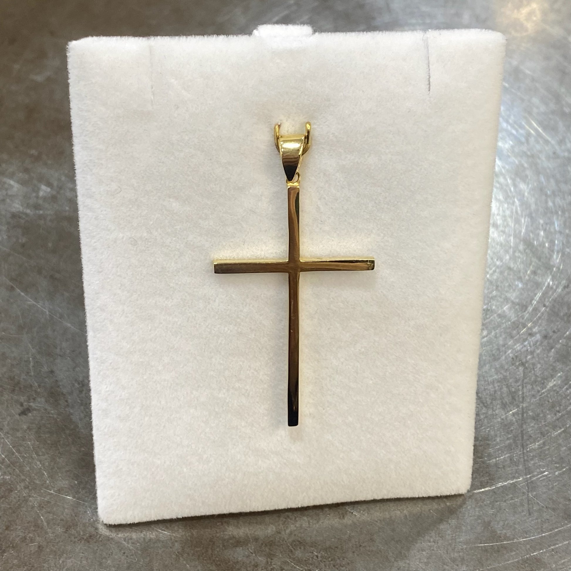 Pendentif Croix - Or Jaune 750 Neuf