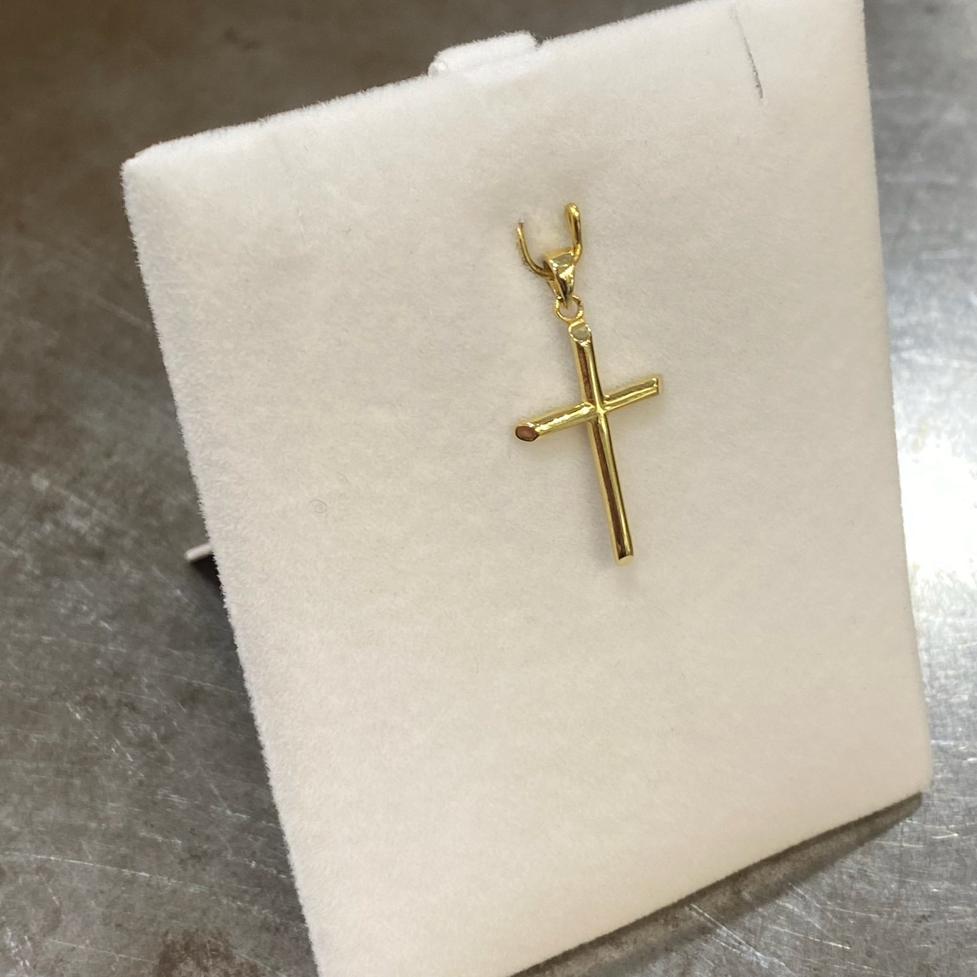 Pendentif Croix - Or Jaune 750 Neuf