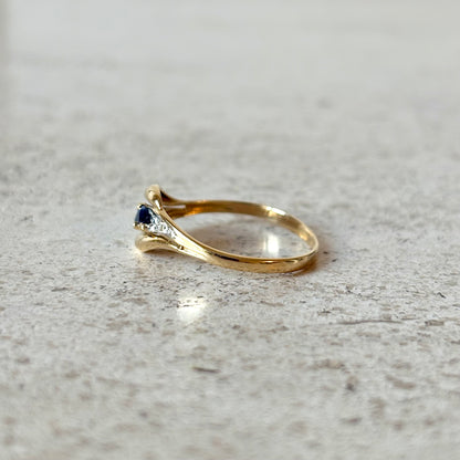 Bague Reflet - Or Jaune 750 & Saphirs