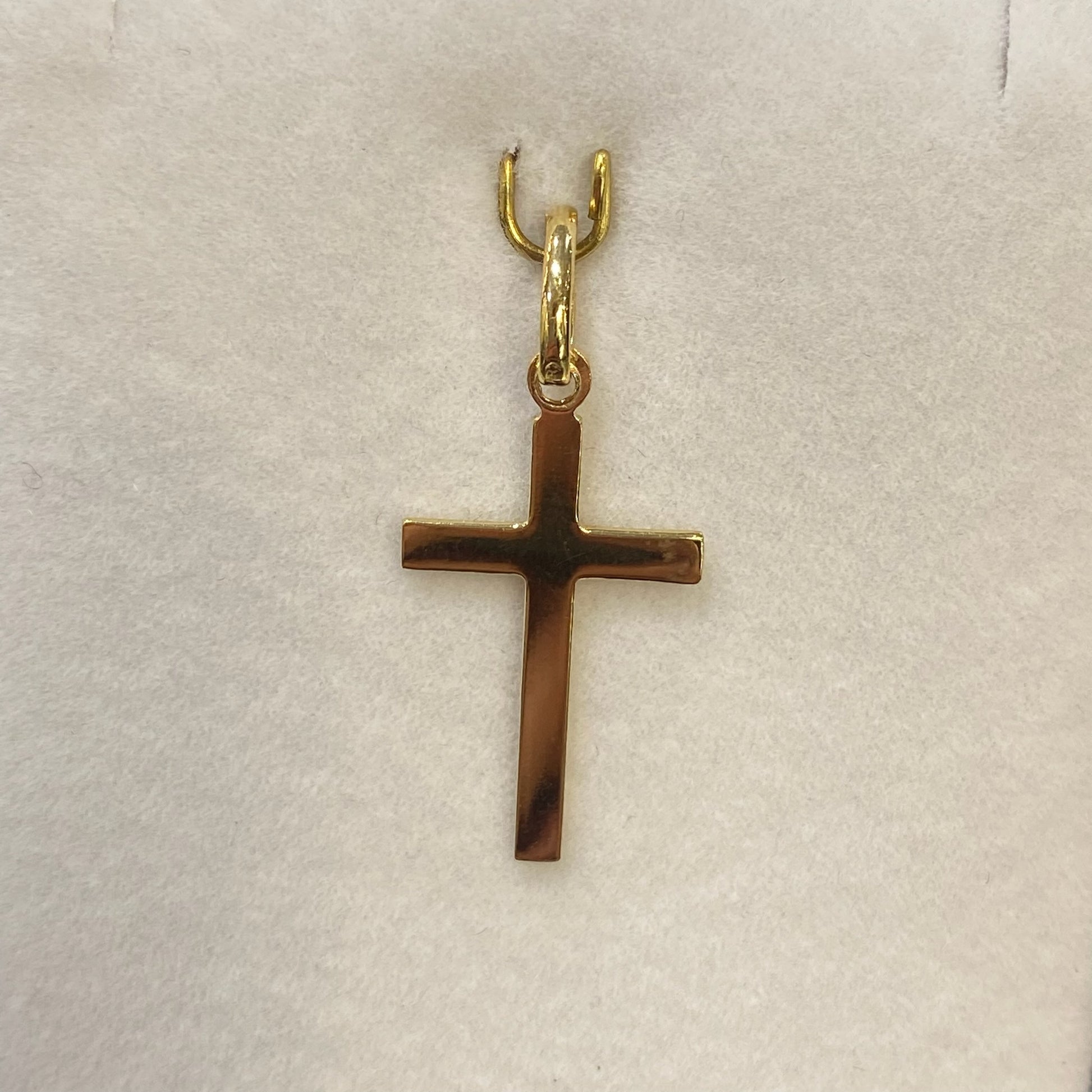 Pendentif Croix - Or Jaune 750 Neuf