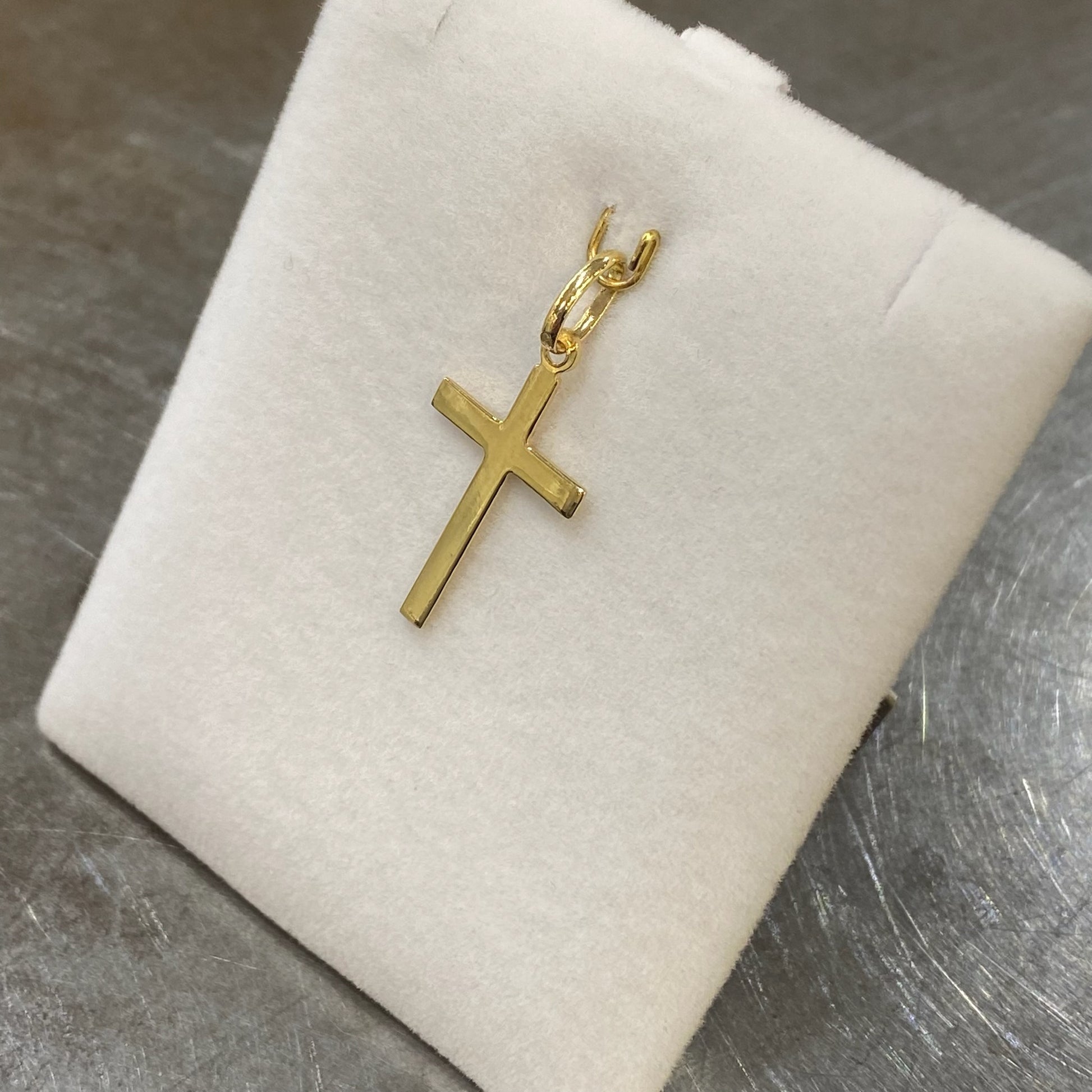 Pendentif Croix - Or Jaune 750 Neuf