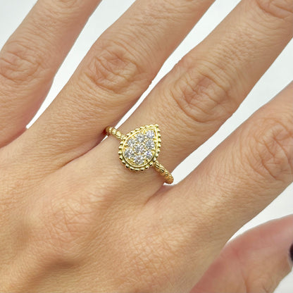 Bague Boucheron - Or Jaune 750 & Diamants