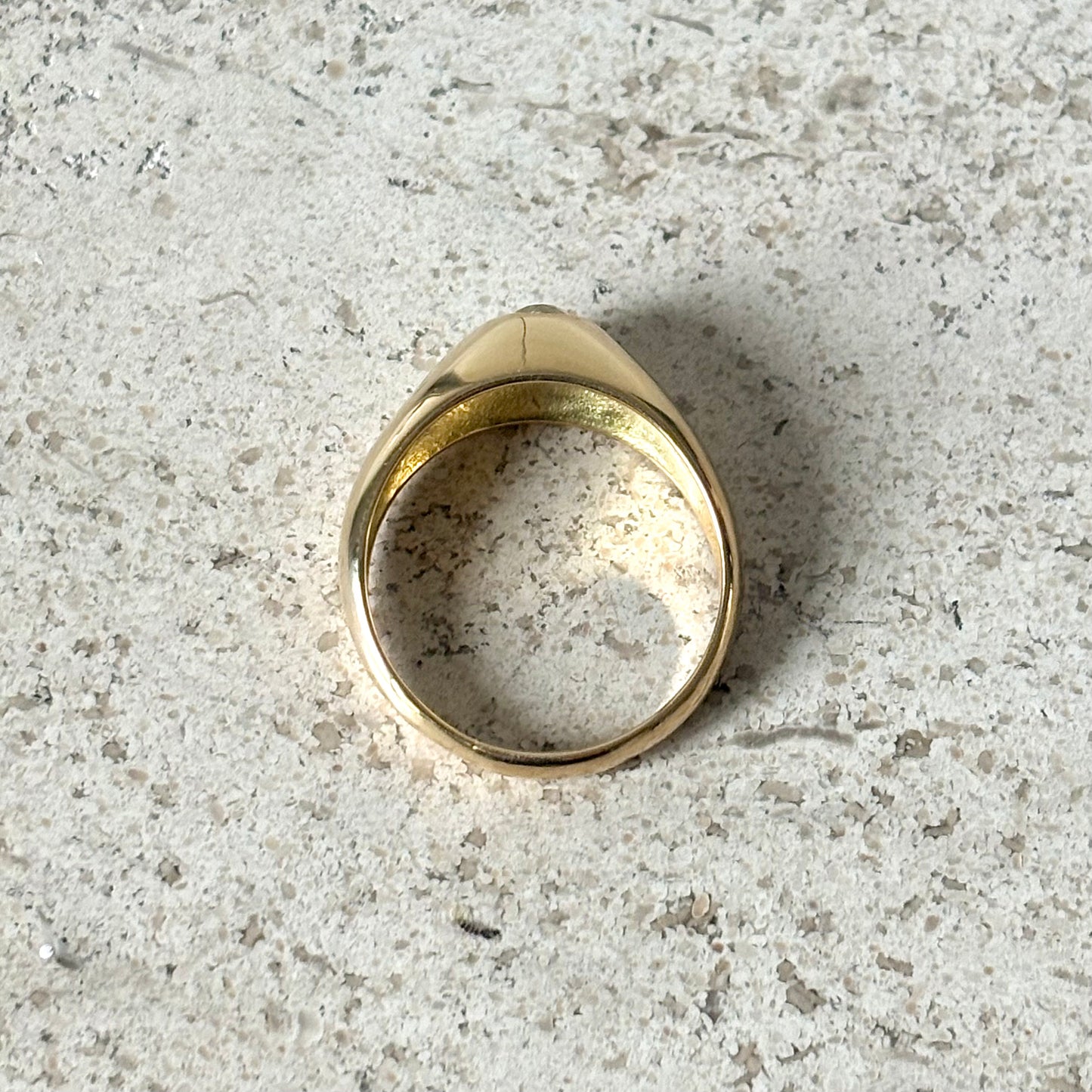 Bague Jonc - Or Jaune 750 & Diamant