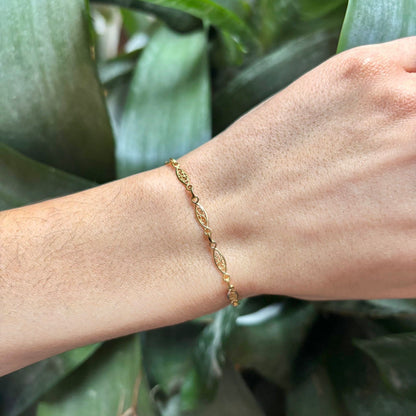 Bracelet Filigrane - Or Jaune 750