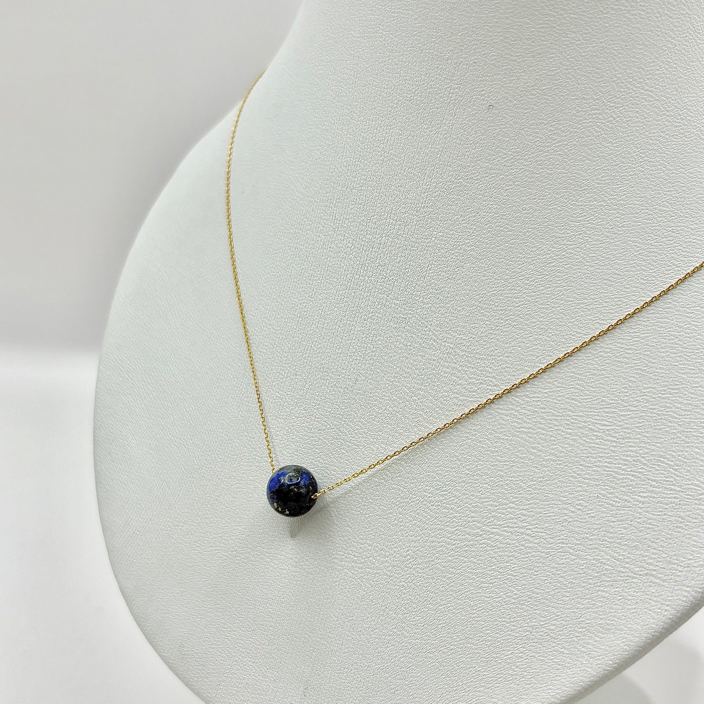 Collier Boule - Or Jaune 750 & Lapis-Lazuli