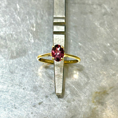 Bague Lapuna - Or Jaune 750 & Grenat Rhodolite