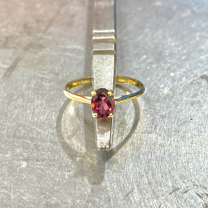 Bague Lapuna - Or Jaune 750 & Grenat Rhodolite